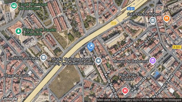 Ubicación de la subastas Subasta de garaje en Badalona