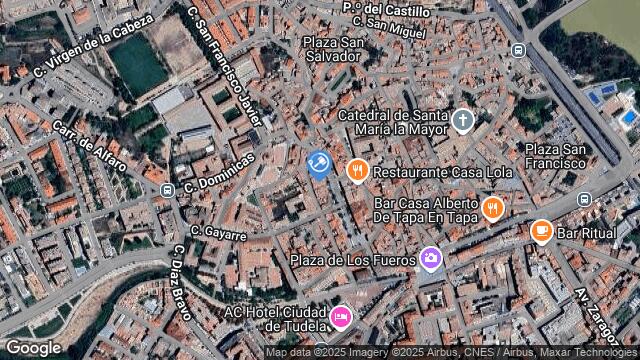 Ubicación de la subastas Subasta de vivienda en TUDELA