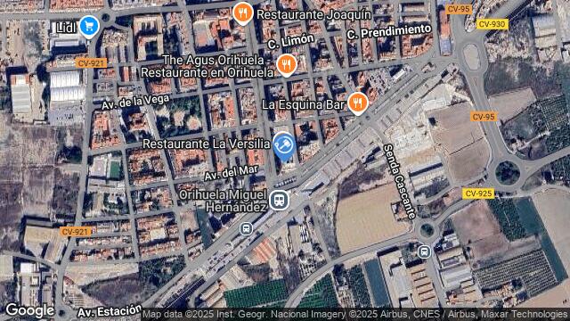 Ubicación de la subastas Subasta de vivienda en Orihuela