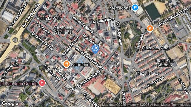 Ubicación de la subastas Subasta de vivienda en JEREZ