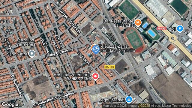 Ubicación de la subastas Subasta de vivienda en ZAFRA