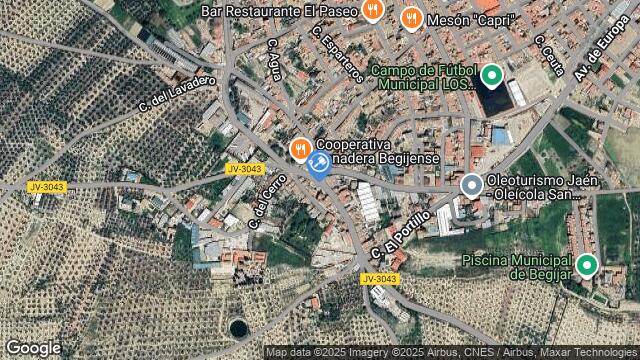 Ubicación de la subastas Subasta de finca rústica en BEGIJAR