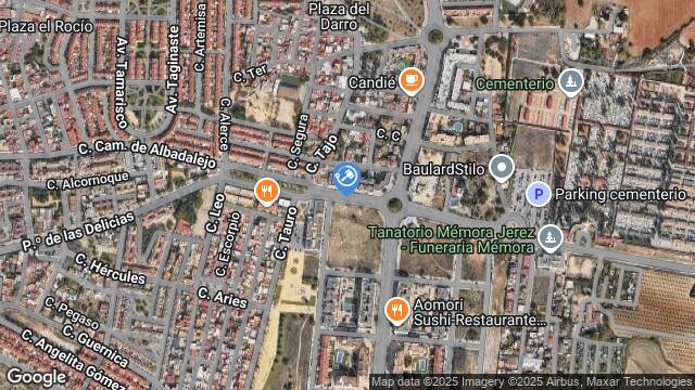 Ubicación de la subastas Subasta de garaje en Jerez de la Frontera