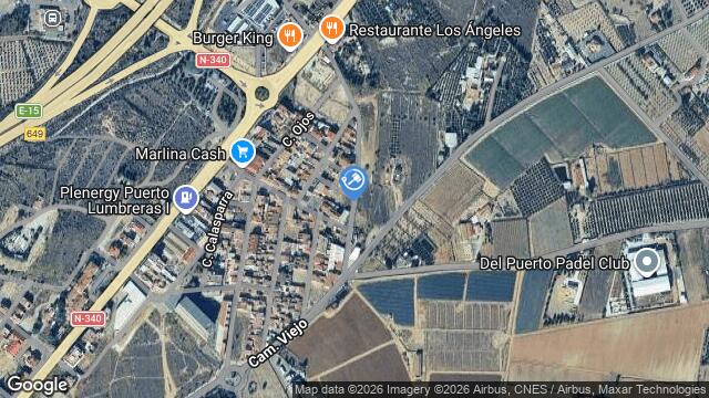 Ubicación de la subastas Subasta de cl el palmar en Murcia
