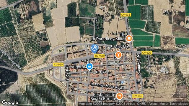 Ubicación de la subastas Subasta de trastero en ALGORFA