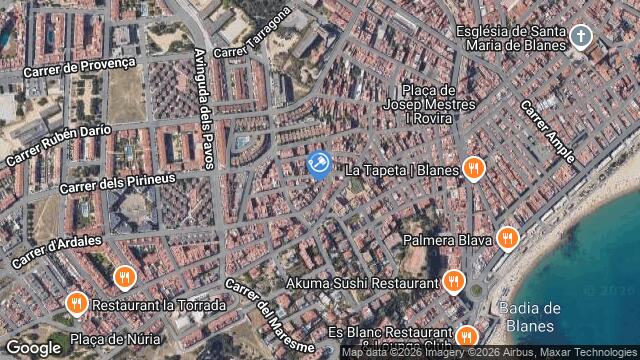 Ubicación de la subastas Subasta de vivienda en BLANES