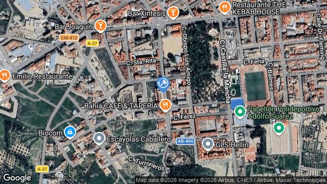 Ubicación de la subastas Subasta de vivienda en HELLIN