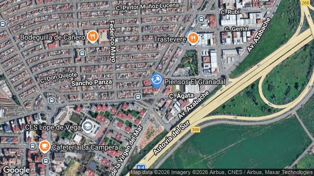 Ubicación de la subastas Subasta de pg granadal ( cÓrdoba) en CÓRDOBA