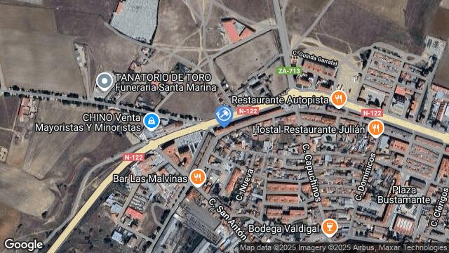 Ubicación de la subastas Subasta de vivienda en TORO