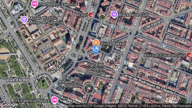 Ubicación de la subastas Subasta de garaje en VALENCIA