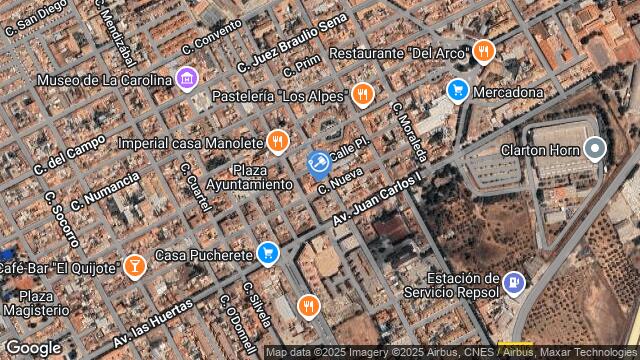 Ubicación de la subastas Subasta de finca rústica en LA CAROLINA