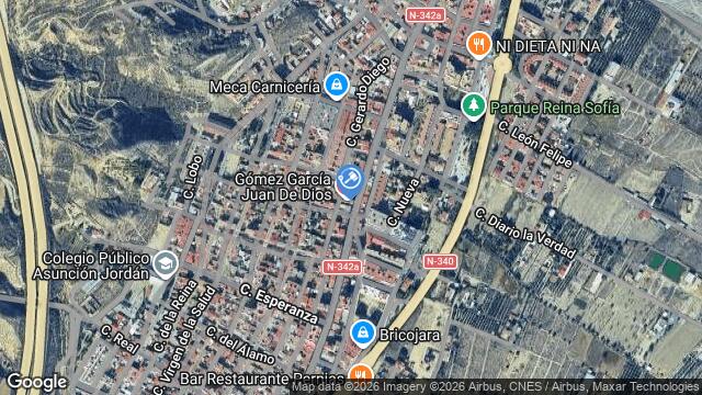 Ubicación de la subastas Subasta de vivienda en Puerto Lumbreras
