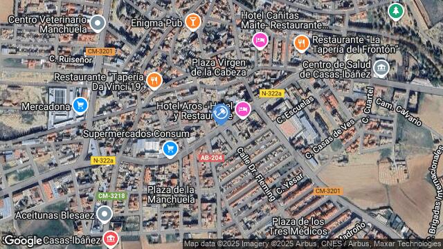 Ubicación de la subastas Subasta de otros en CASAS IBAÑEZ