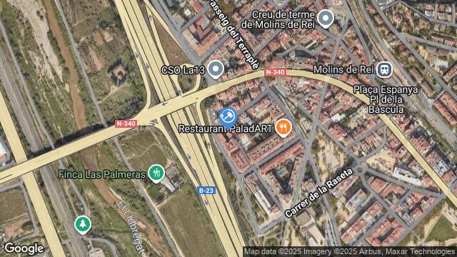 Ubicación de la subastas Subasta de vivienda en Molins de Rei