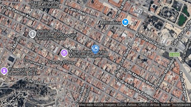 Ubicación de la subastas Subasta de umbria de las peÑas blanc  ( yecla - murcia) en MURCIA