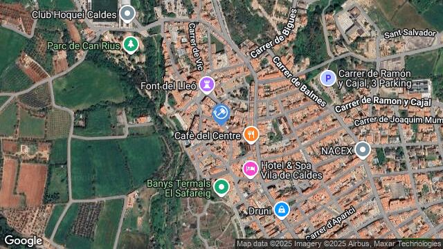 Ubicación de la subastas Subasta de vivienda en CALDES DE MONTBUI