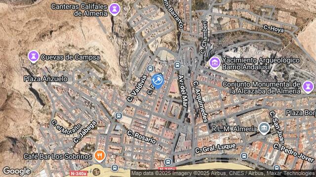 Ubicación de la subastas Subasta de vivienda en ALMERIA