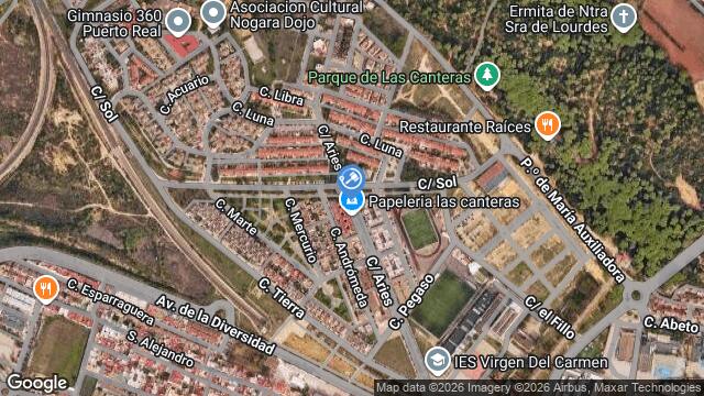 Ubicación de la subastas Subasta de garaje en Puerto Real