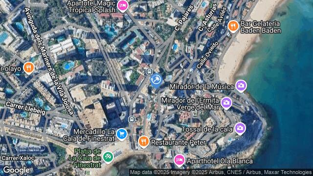 Ubicación de la subastas Subasta de vivienda en FINESTRAT