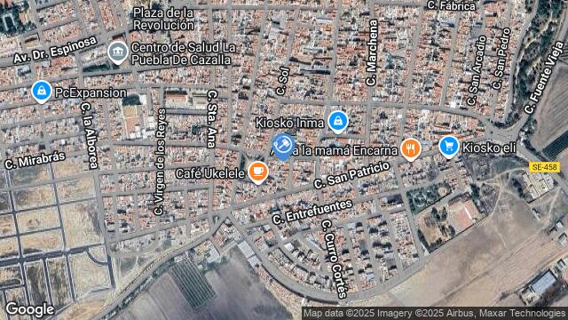 Ubicación de la subastas Subasta de vivienda en LA PUEBLA DE CAZALLA