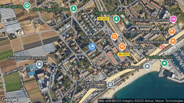 Ubicación de la subastas Subasta de vivienda en Sant Andreu de Llavaneres