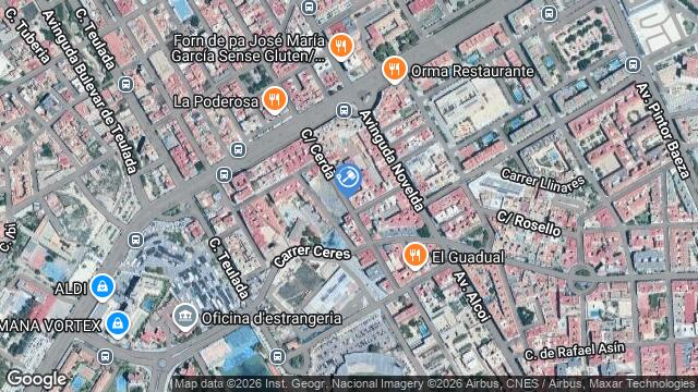 Ubicación de la subastas Subasta de garaje en ALICANTE