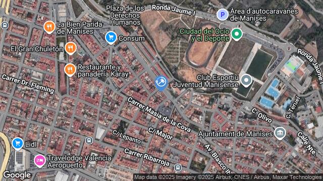 Ubicación de la subastas Subasta de vivienda en MANISES