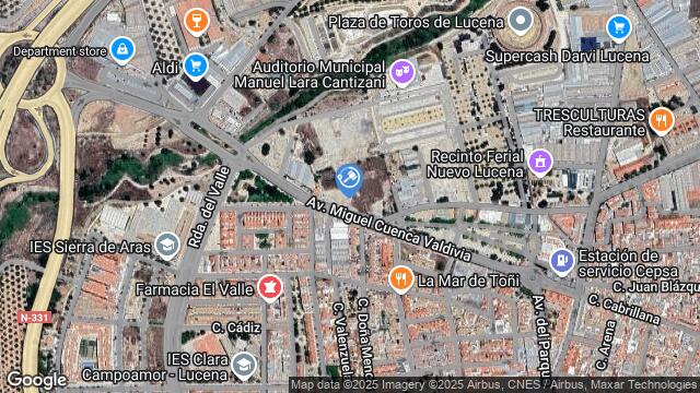 Ubicación de la subastas Subasta de vivienda en LUCENA