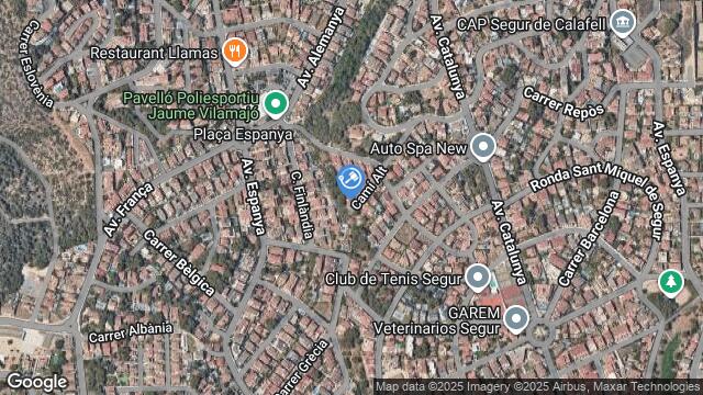 Ubicación de la subastas Subasta de vivienda en CALAFELL