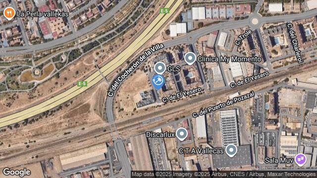 Ubicación de la subastas Subasta de garaje en MADRID