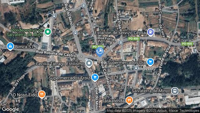 Ubicación de la subastas Subasta de vivienda en SALVATERRA DO MIÑO