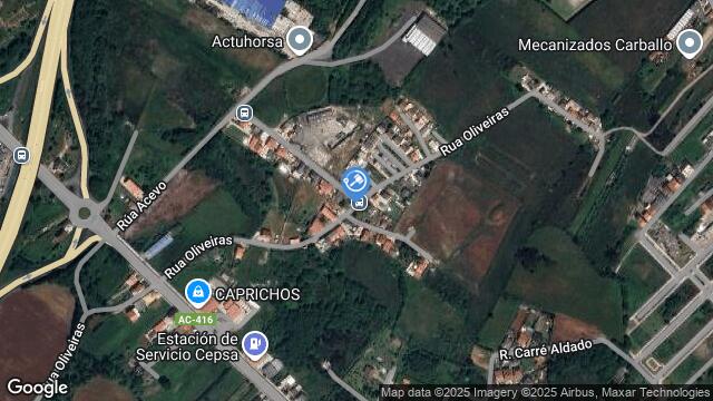 Ubicación de la subastas Subasta de finca rústica en CARBALLO
