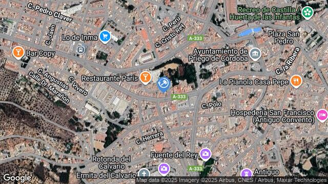 Ubicación de la subastas Subasta de majada de las vacas  ( priego de cÓrdoba - cordoba) en CORDOBA