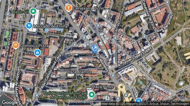 Ubicación de la subastas Subasta de garaje en A CORUÑA