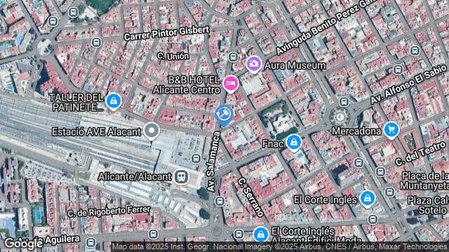 Ubicación de la subastas Subasta de garaje en EL CAMPELLO