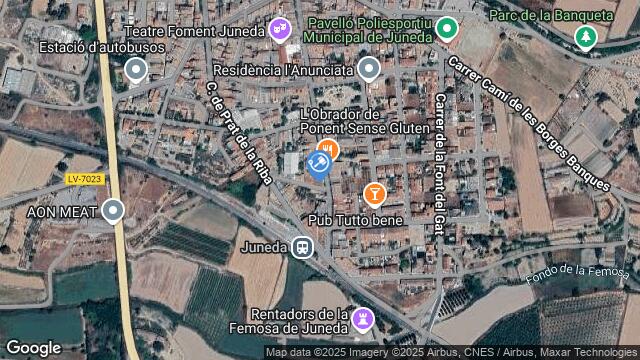 Ubicación de la subastas Subasta de vivienda en JUNEDA