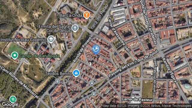Ubicación de la subastas Subasta de vivienda en Terrassa