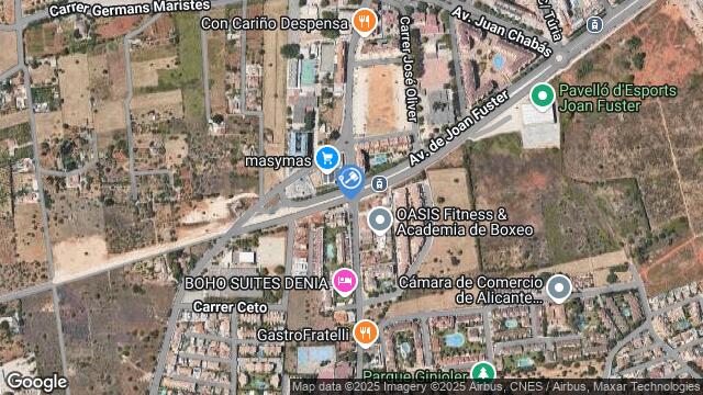 Ubicación de la subastas Subasta de vivienda en Denia