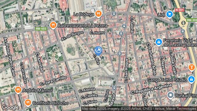 Ubicación de la subastas Subasta de trastero en Murcia