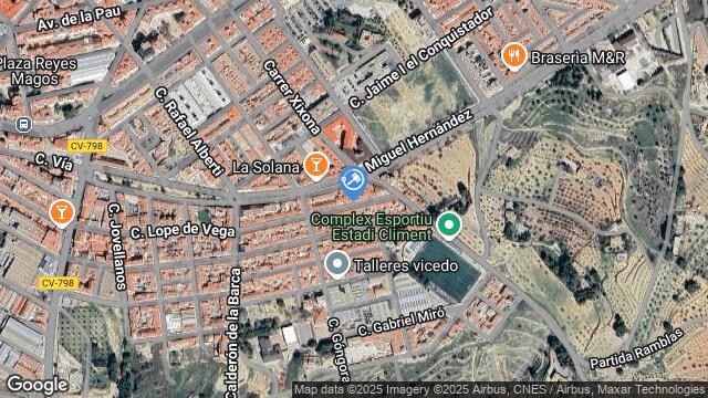 Ubicación de la subastas Subasta de vivienda en IBI