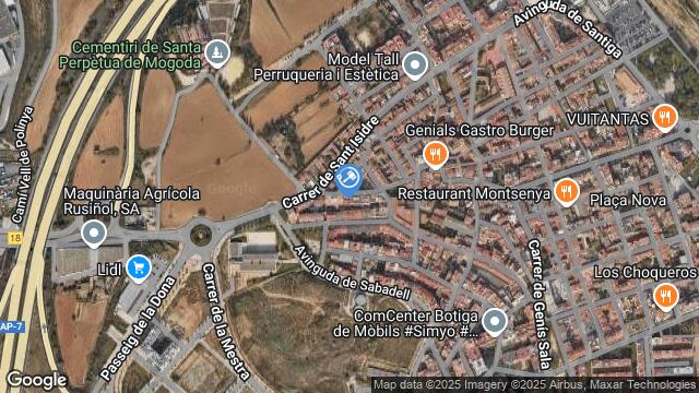 Ubicación de la subastas Subasta de vivienda en Santa Perpetua Mogoda