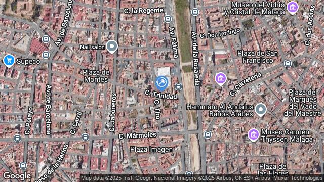 Ubicación de la subastas Subasta de vivienda en MÁLAGA