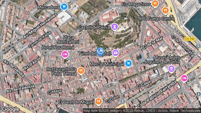 Ubicación de la subastas Subasta de garaje en DENIA
