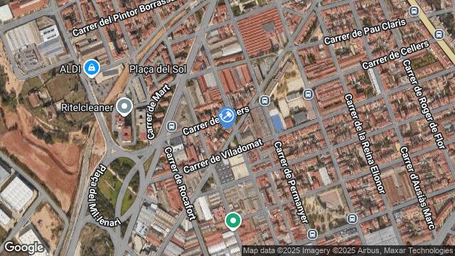 Ubicación de la subastas Subasta de garaje en Sabadell
