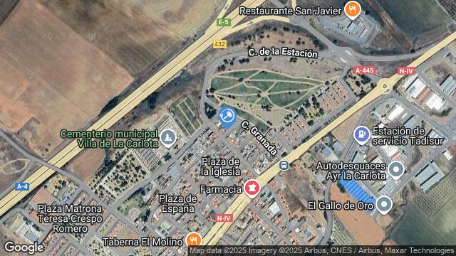 Ubicación de la subastas Subasta de vivienda en LA CARLOTA