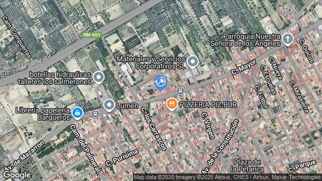 Ubicación de la subastas Subasta de garaje en MURCIA