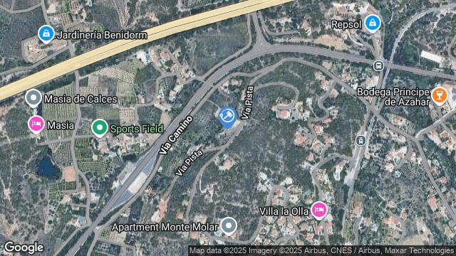 Ubicación de la subastas Subasta de vivienda en ALTEA
