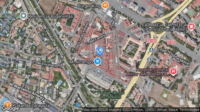 Ubicación de la subastas Subasta de cl las rosas ( zaragoza) en ZARAGOZA