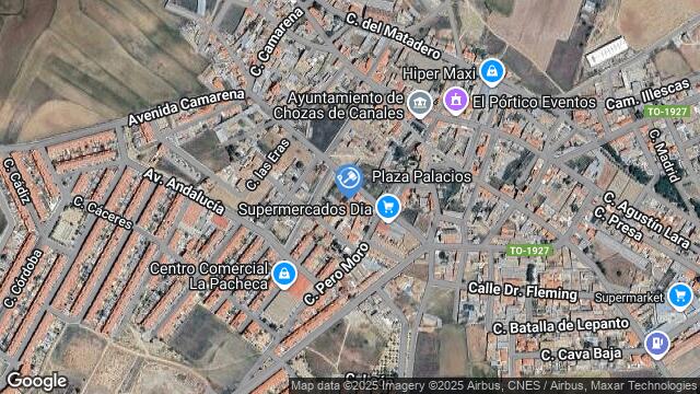 Ubicación de la subastas Subasta de f4225 sitio rovalverde  ( chozas de canales - toledo) en TOLEDO