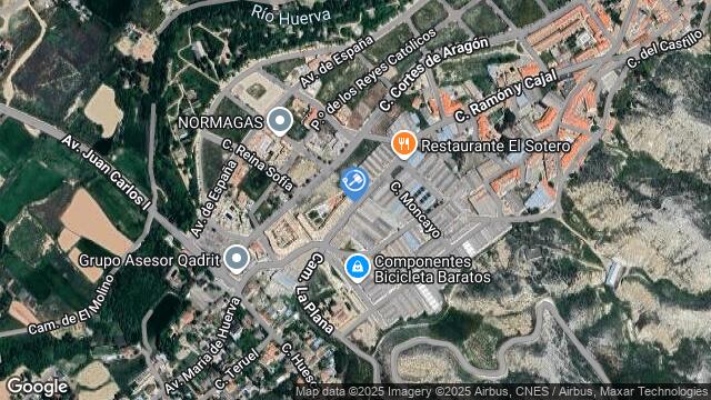 Ubicación de la subastas Subasta de garaje en CADRETE